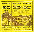 Notgeld aus Lichtenbuch