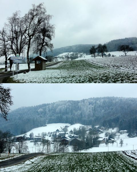 Datei:Breitenröth, Abzweigung und Ortschaftsansicht (Collage).jpg