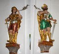 Johannes u. Paulus Statuen in der Pfarrkirche Nußdorf am AtterseeCollage.jpg