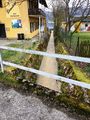 Mündung in den Attersee nahe der Schiffsanlegestelle