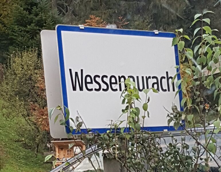 Datei:Wessenaurach-Ortsbeginn.jpg