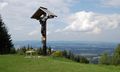 Aussicht vom Hongar nach Norden beim Hongarkreuz von Ludwig Glanzer aus Lungau/Salzburg