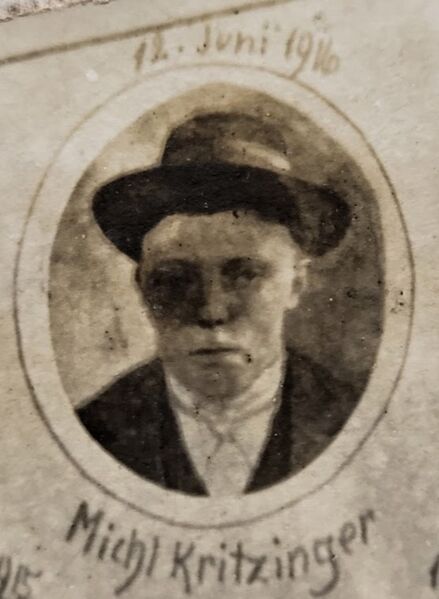Datei:Kritzinger Michael-12.06.1916.jpg