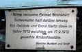 Infotafel bei der Klammmadonna in Unterburgau