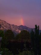 Die Zimnitz mutet an als würde sie Feuer speien - 18.6.2013/21h15 - Dieses Gewitter mit Murenabgang verwüstete Hallstatt