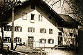 Die Obermühle, hier 1950, war eine gewerbliche Mühle und später eine Bäckerei