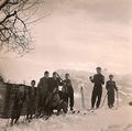 Das Pfarrer Salettl, der Schihang der Nußdorfer Jugend in den 1950er Jahren